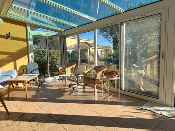 JONQUIERES SAINT VINCENT MAISON 3 pièces 78 m²  et véranda 18m², cellier et parking