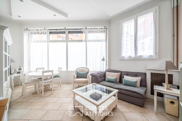 Appartement de charme en rez-de-chaussée à proximité de Vaugirard et de la place d’Alleray