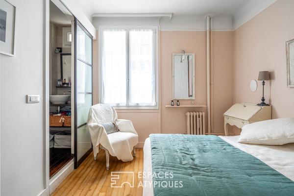 Appartement de charme en rez-de-chaussée à proximité de Vaugirard et de la place d’Alleray