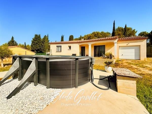 Villa de plain pied, Villemoustaussou 5 pièce(s) 90 m2