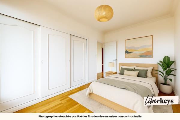 Grand T3 avec balcon et cave – quartier calme à Meyzieu entre le Grand Large et le centre ville