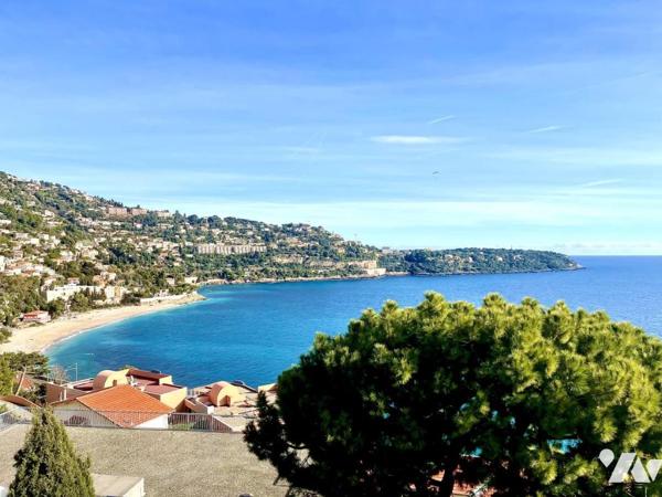 Villa Cabbé, vue mer et Cap Martin panoramique proche Monaco 