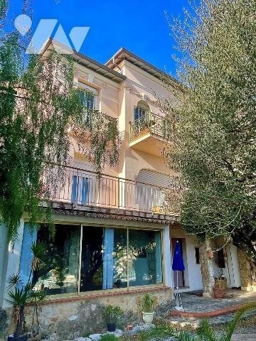 Villa Cabbé, vue mer et Cap Martin panoramique proche Monaco 