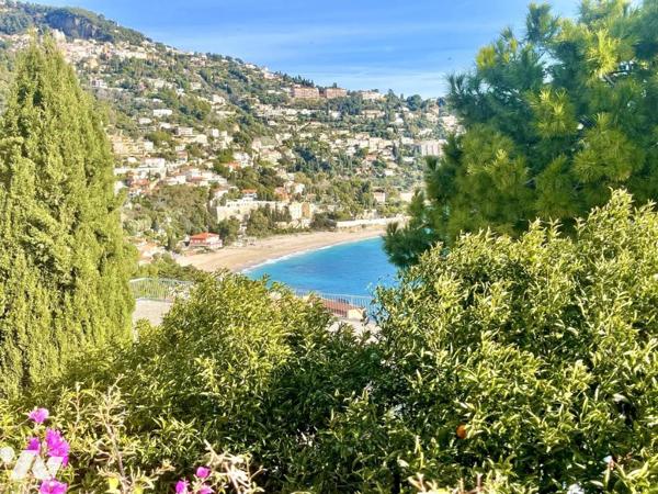 Villa Cabbé, vue mer et Cap Martin panoramique proche Monaco 