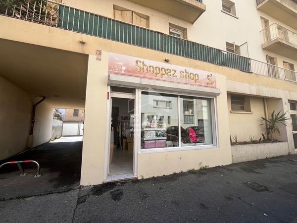 Local commercial loué Nice Ouest 30 m2