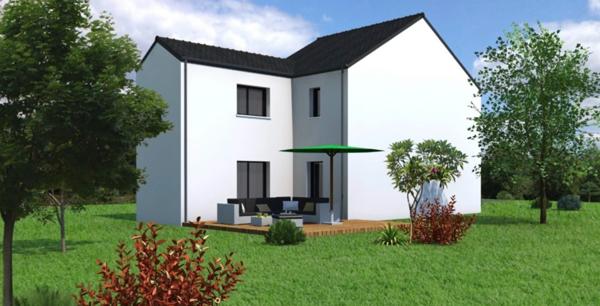 LA BAULE-GUEZY-MAISON 5P-DE 107M2-TERRAIN DE 400M2-GARAGE DE 30M2-PROCHE COMMERCES