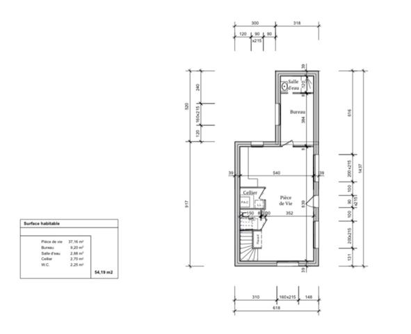 LA BAULE-GUEZY-MAISON 5P-DE 107M2-TERRAIN DE 400M2-GARAGE DE 30M2-PROCHE COMMERCES