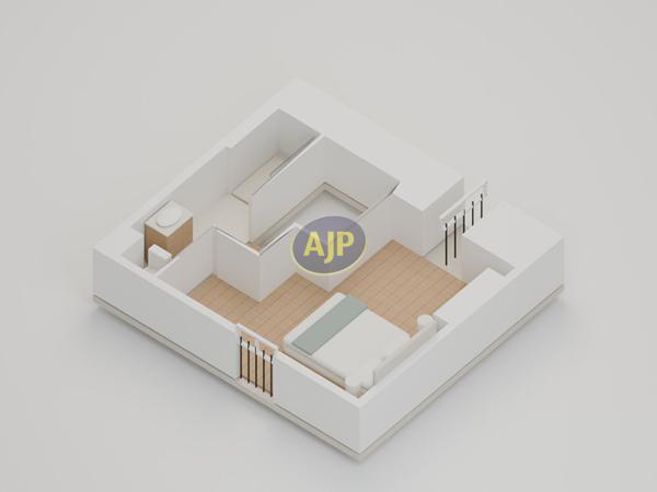 Appartement à vendre Bordeaux - 2 pièces, 37m² avec 1 chambre(s) à 180 000€ - AJP Immobilier Bordeaux Nansouty