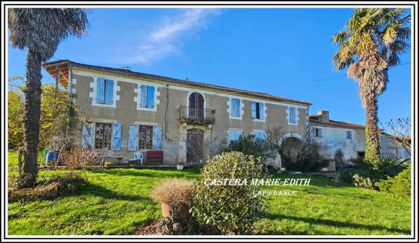 Propriete AVEC CORPS DE FERME - 159 M² Habitables -7 pièces et plus - Proche VIC FEZENSAC (32)
