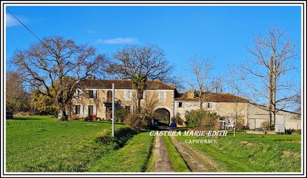 Propriete AVEC CORPS DE FERME - 159 M² Habitables -7 pièces et plus - Proche VIC FEZENSAC (32)