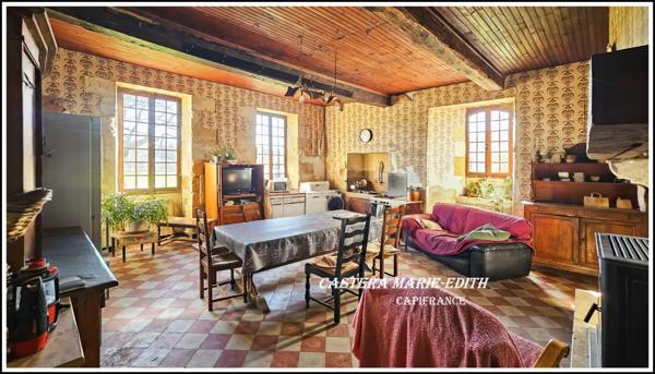 Propriete AVEC CORPS DE FERME - 159 M² Habitables -7 pièces et plus - Proche VIC FEZENSAC (32)