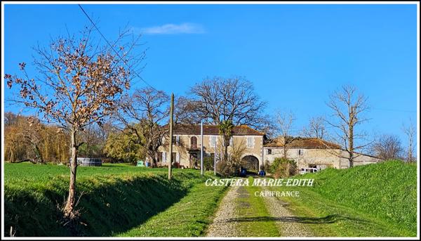 Propriete AVEC CORPS DE FERME - 159 M² Habitables -7 pièces et plus - Proche VIC FEZENSAC (32)