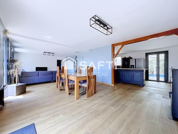 Maison rénovée avec vue sur la campagne