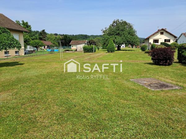 Terrain de 3712 m², tranquillité, volume,