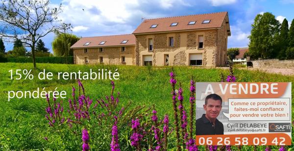 Terrain à bâtir de 3400m2 et 15% de rentabilité minimun pour cette maison ou hôtel pour particulier ou investisseur, 11 suites parentales