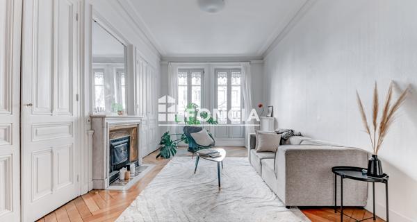 À vendre Appartement 4 pièces 110 m² - Lyon 69007