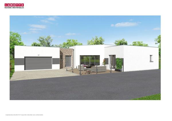 Terrain + Maison à vendre 4 pièces - 140 m²