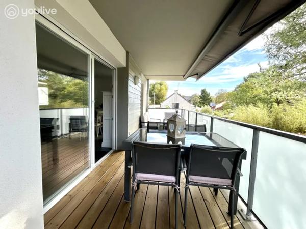 T3 avec terrasse plein sud et vue dégagée – Résidence récente à La Baule