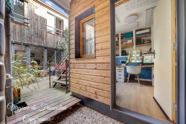 Montreuil-A vendre maison 130m2-terrasse-4 chambres-bureau indépendant-10mn à pied métro L9 et Mairie de Montreuil