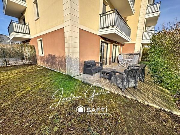 Appartement F3 de 78,73 m2 + Terrasse + Jardin / 2 places de parking / 2 caves