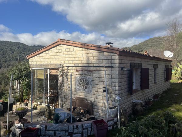 Maison de plein-pied 60m2 - Terrain de 1800m2 dont 800m2 constructible - Forciolo Forciolo (20190)