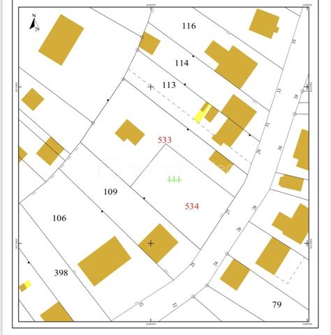 Terrain de 550 m²
