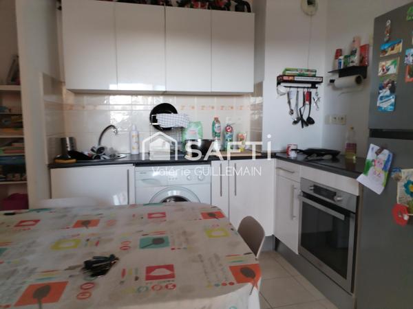 Appartement T3 avec terrasse et Garage fermé