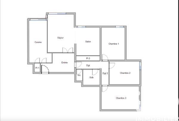 Appartement à vendre 4 pièces 100 m² Montpellier