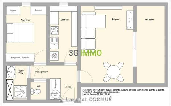 Vente / Appartement T2 à Marseille (11ème arr.) (13011)