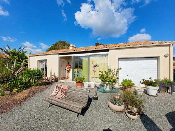 CHALLANS, Maison de plain pied sur 602 m² de terrain