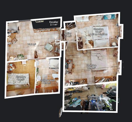 L'Escarène (06440) Duplex 140 m² divisible, balcon, centre L’Escarène