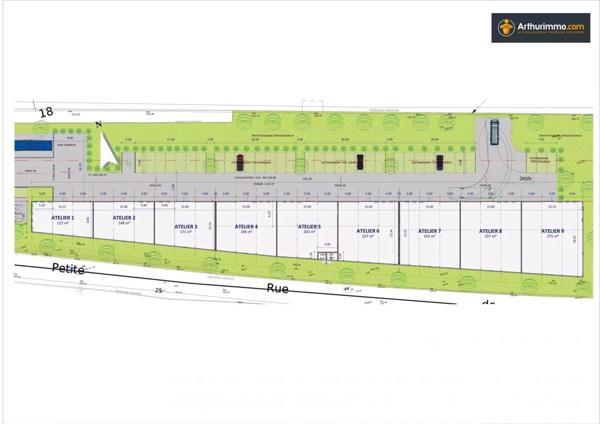 Location Local commercial 1 pièces 286 m2 à Bourgoin-Jallieu