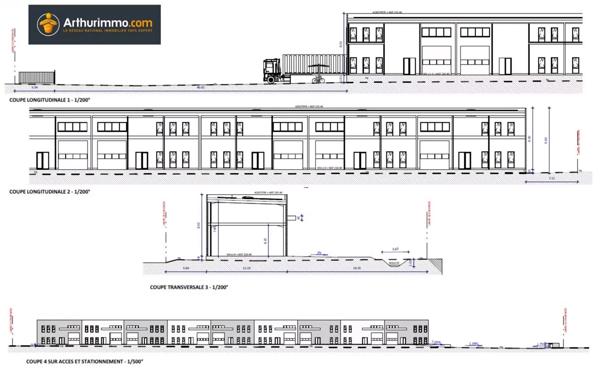 Location Local commercial 1 pièces 286 m2 à Bourgoin-Jallieu