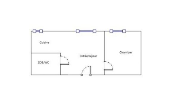 Appartement à vendre 2 pièces (93)