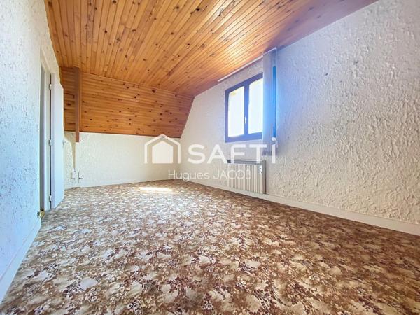 Maison de 145 m² avec 5 chambres, sous-sol et dépendances