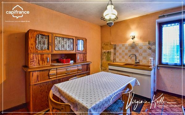 Dpt Bas-Rhin (67), à vendre proche de INGWILLER Maison à rénover de 145 m² - Dépendance 40 m² - Terrain de 125 m²