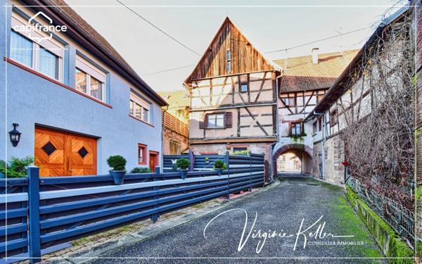 Dpt Bas-Rhin (67), à vendre proche de INGWILLER Maison à rénover de 145 m² - Dépendance 40 m² - Terrain de 125 m²
