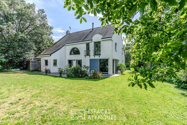 Maison d’architecte familiale à Saint-Marc-sur-Mer