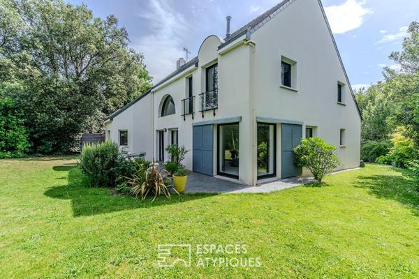 Maison d’architecte familiale à Saint-Marc-sur-Mer