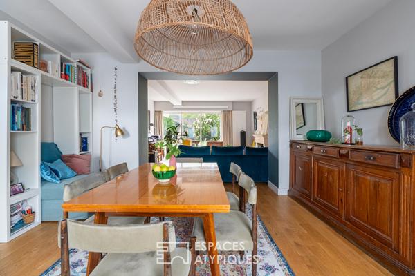 Maison familiale de 216m² à Saint-Donatien : Volumes, jardin intime et vie « tout à pied »