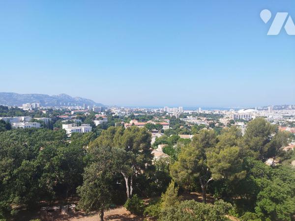 Grand appartement T4 de 79m2 (Carrez) AVEC TRES BELLE VUE MER, dans le 10e (Saint-Tronc)