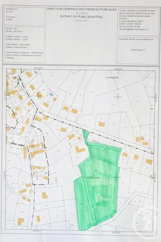 Terrain à vendre  19795 m2 HURIEL - 03