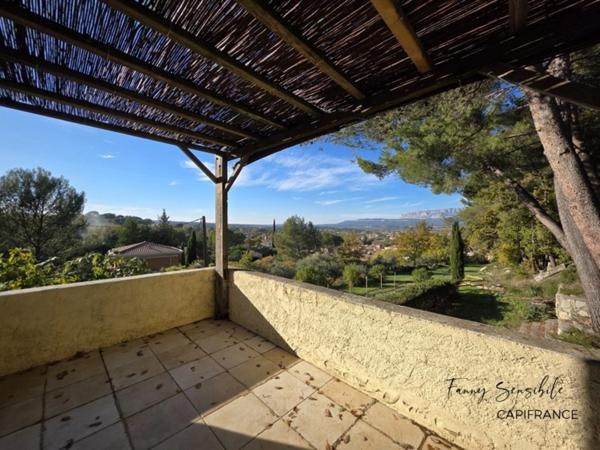 Maison 4 pièces 93 m2 - terrain 4100 m2 face à la Sainte-Victoire