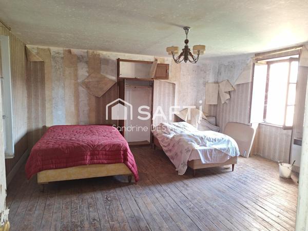 Maison en pierres 138 m2 habitable  avec jardin