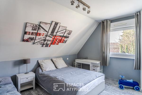 Maison familiale avec véranda et piscine