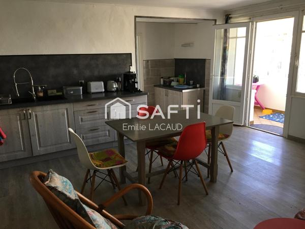 Longère plain-pied 110m2 sur terrain de 1000m2