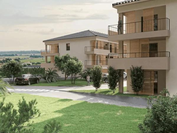 Programme Neuf - Appartements avec terrasse - Le Parc Papalia Lucciana
