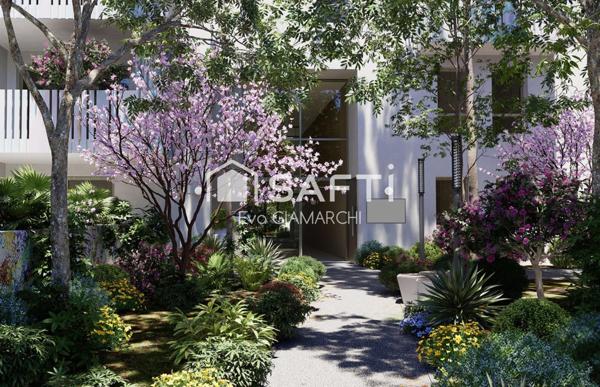 Résidence de standing, à quelques mètres de la plage.