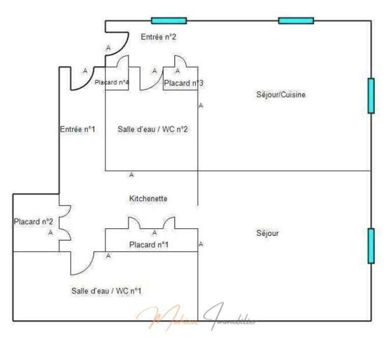 Appartement 2 pièces 42.3m² à vendre à Ségny 01170