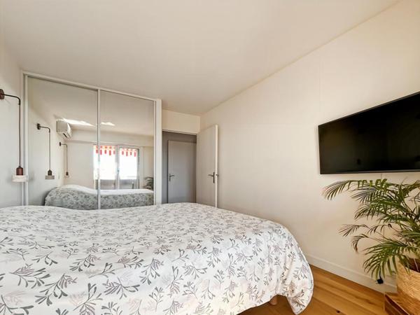 CORNICHE FLEURIE  - 2P -  AVANT DERNIER ETAGE - TERRASSE  21M2 - VUE MER - PISCINE - GARAGE